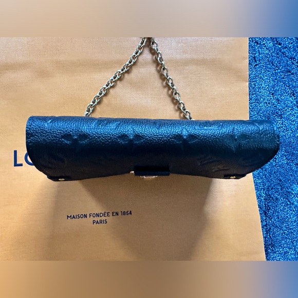 100% Authentic Louis Vuitton: Vavin Chain Wallet-Black MNG - Picture 13 of 13